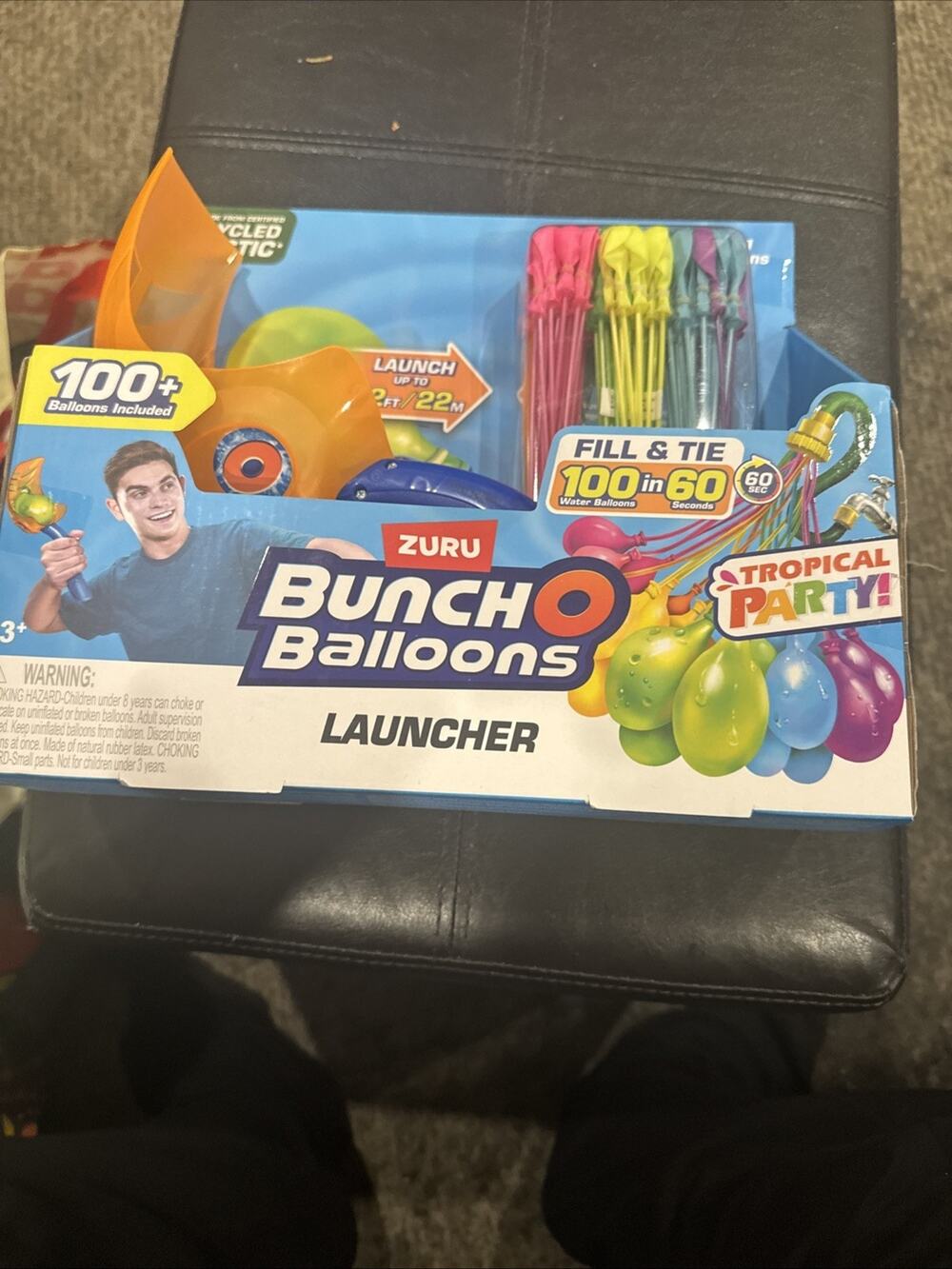 Bunch O Balloons 100 Water Balloons With Launcher Tropical Party Zuru New
